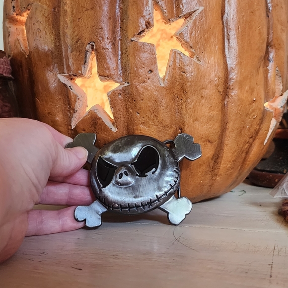 New Jack skellington nightmare Before Christmas belt buckle